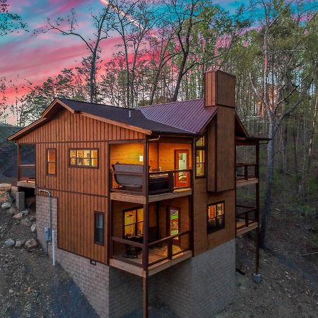 Nordic Mountain Modern Lodge - Family Friendly Luxury Cabin In Walden'S Ridge Sevierville Exterior foto