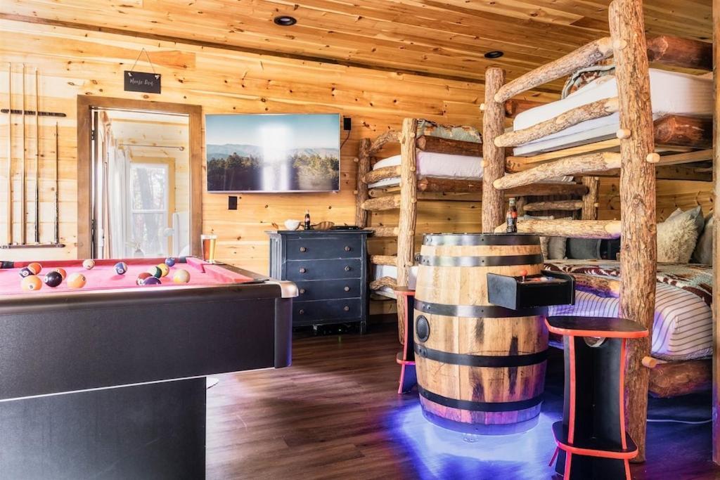 Nordic Mountain Modern Lodge - Family Friendly Luxury Cabin In Walden'S Ridge Sevierville Exterior foto