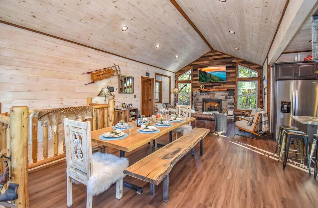 Nordic Mountain Modern Lodge - Family Friendly Luxury Cabin In Walden'S Ridge Sevierville Exterior foto